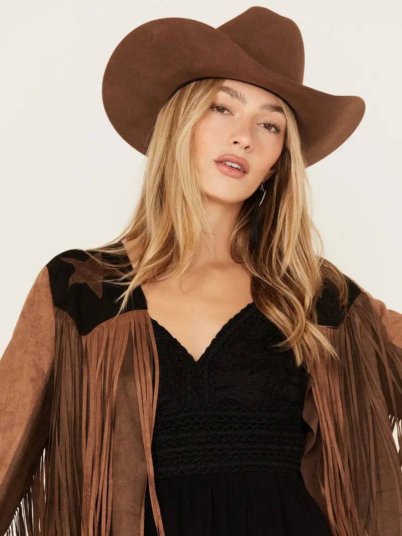 Women's Star Real Fringe Jacket image 1