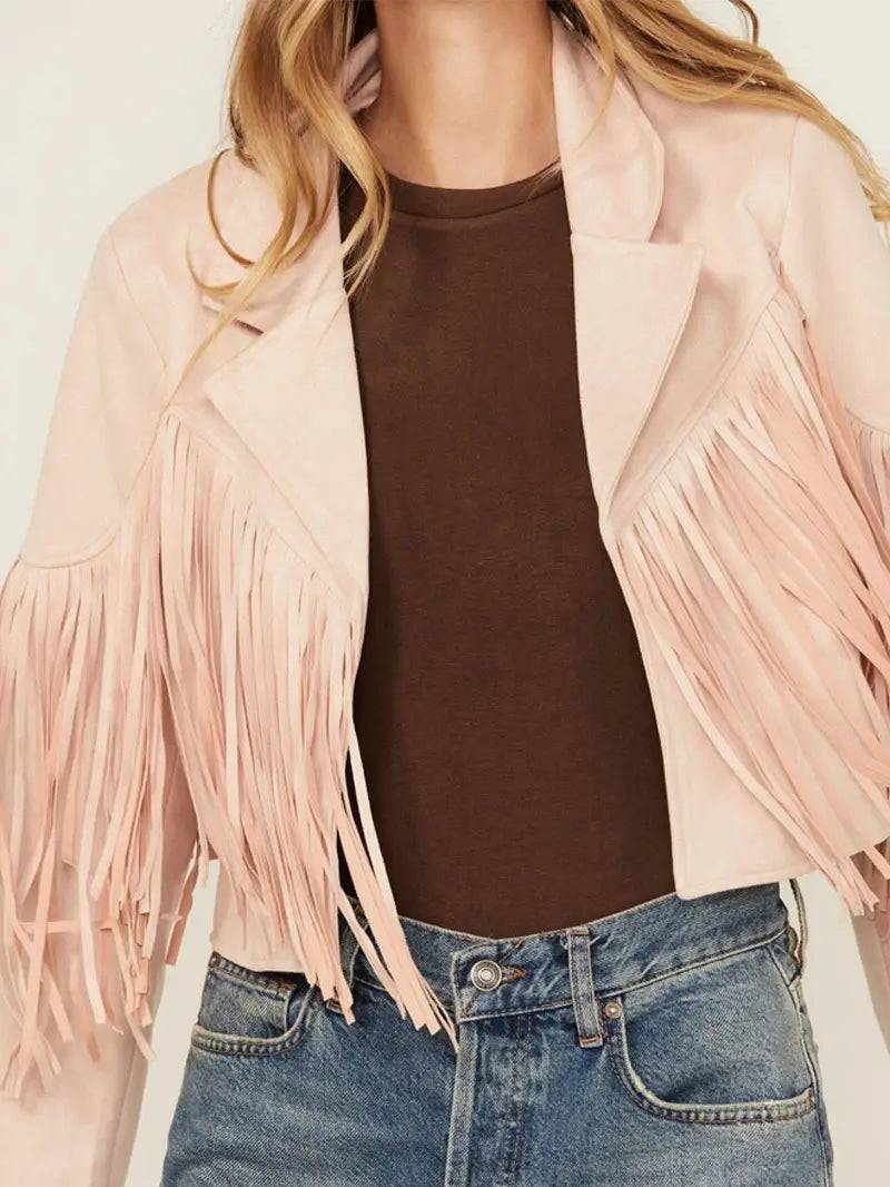 Saints & Hearts Women's Fringe Jacket image 2