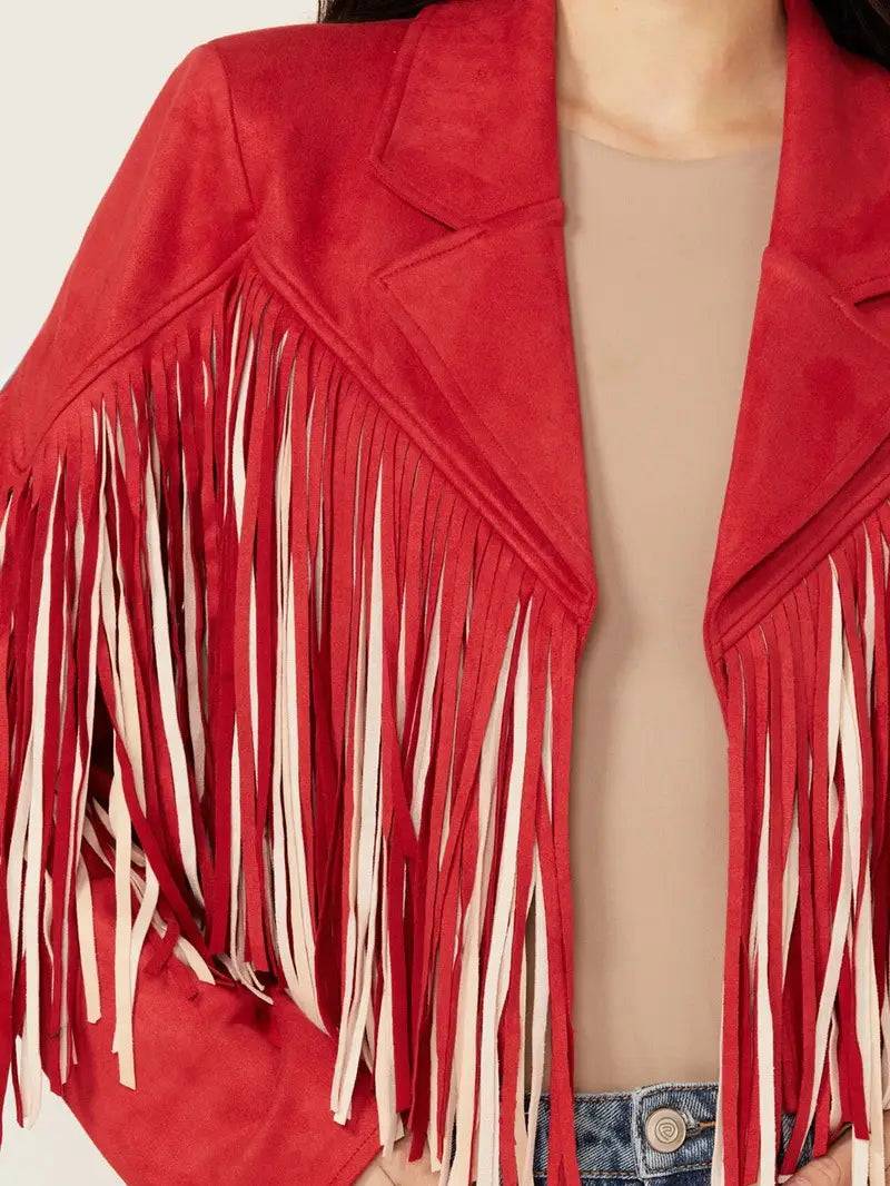 Saints & Hearts Women's Fringe Jacket image 3