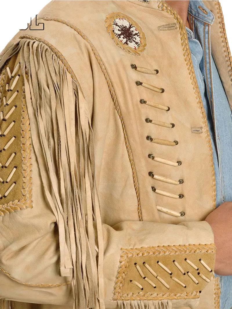 Fringed Leather Jacket image 2