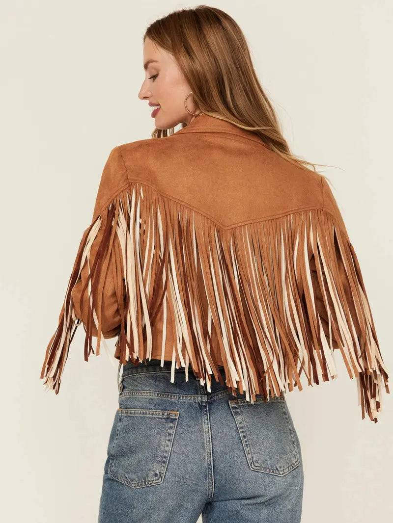 Saints & Hearts Women's Fringe Jacket image 2