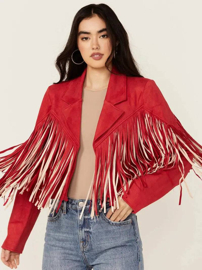 Saints & Hearts Women's Fringe Jacket image 1