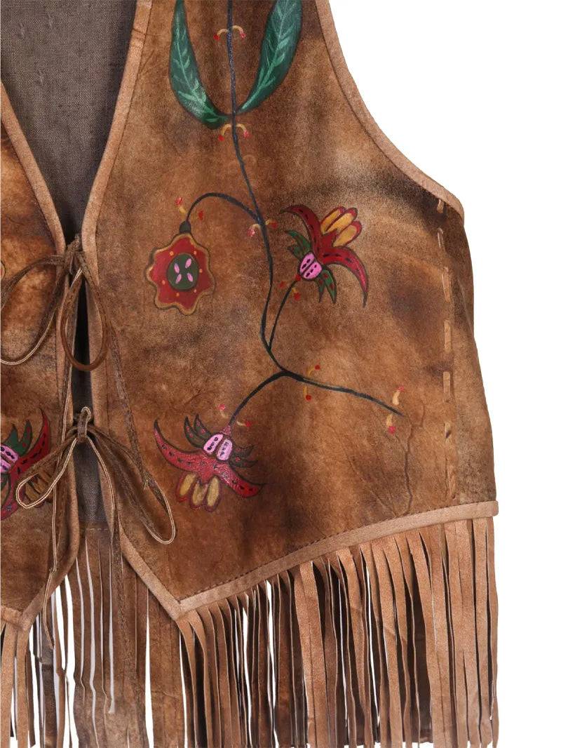 Vintage Genuine Ladies Leather Vest image 2