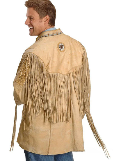 Fringed Leather Jacket image 1
