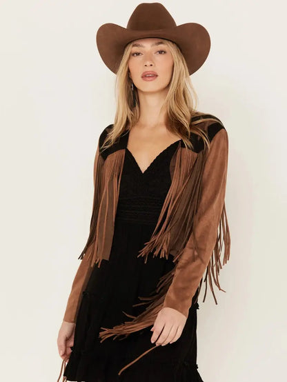 Women's Star Real Fringe Jacket image 0