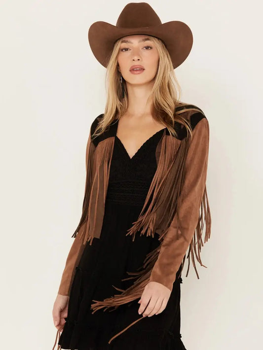 Women's Star Real Fringe Jacket image 0