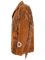 Suede Fringe Leather Jacket