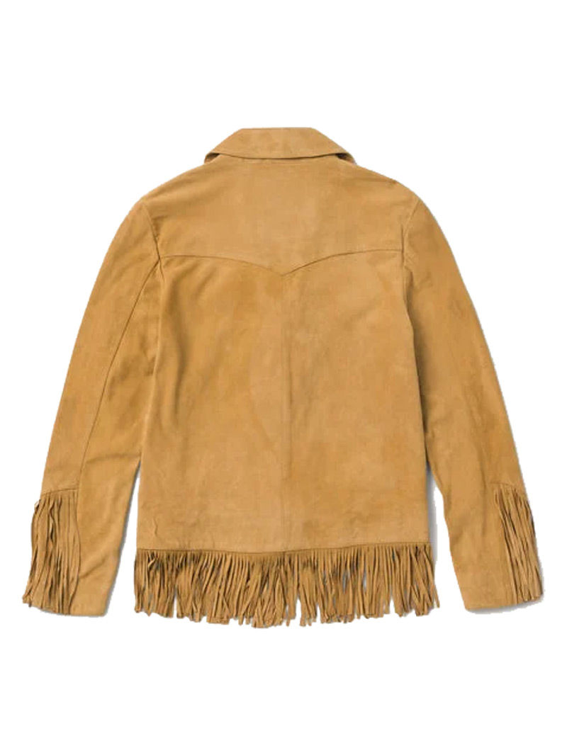 Fringe suede jacket (1) Tan Fringe suede jacket