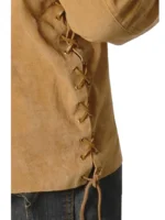 Suede Fringe Jacket
