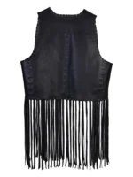 Vintage 100% Genuine Women Leather Vest (2)