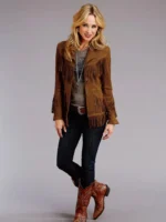 Women's Leather Fringe Jackets