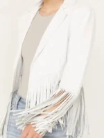 Cripple Creek Women's Cropped Fringe Jacket