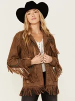 Double D Ranch Women's Boring The Devil Fringe Jacket