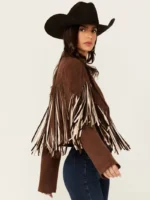 Saints & Hearts Women's Fringe Jacket