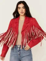 Saints & Hearts Women's Fringe Jacket