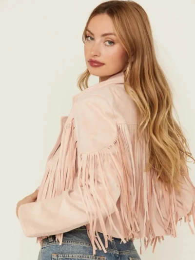 Saints & Hearts Women's Fringe Jacket