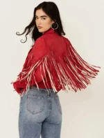 Saints & Hearts Women's Fringe Jacket