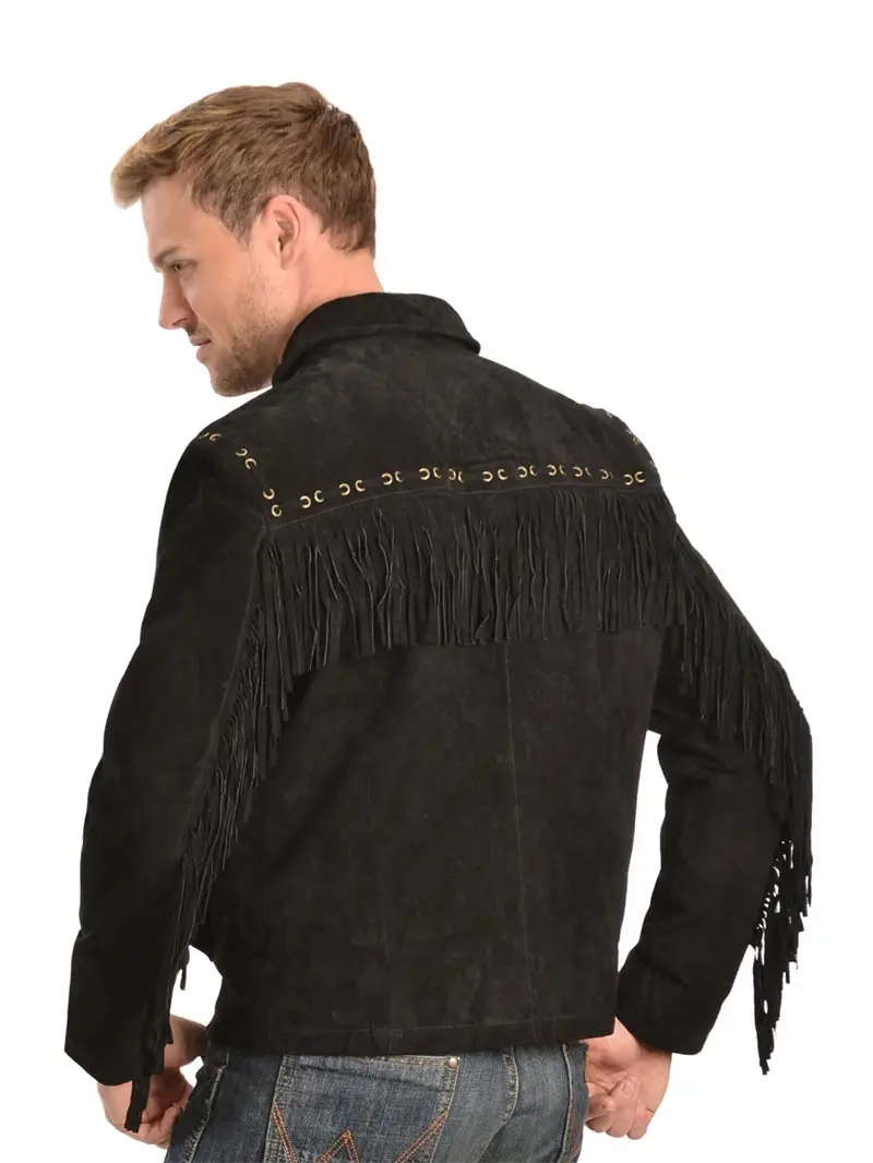 Scully Boar Suede Fringe Jacket (3) Scully Boar Suede Fringe Jacket