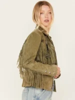 Scully Women's Fringe and Beaded Jacket