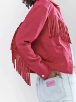 Wrangler® X Barbie™ Women's Fringe Wrancher Jacket