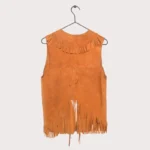 1970s Fringe Suede Vest