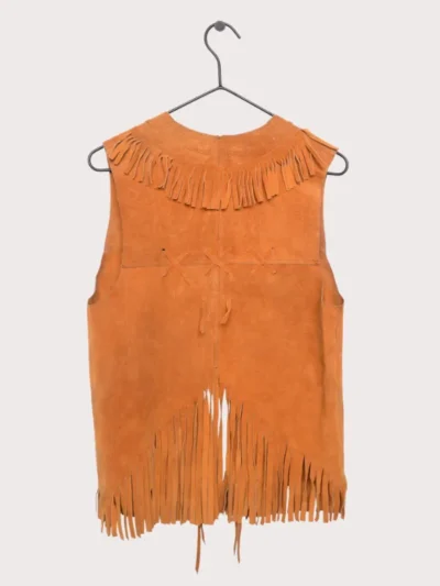 1970s Fringe Suede Vest