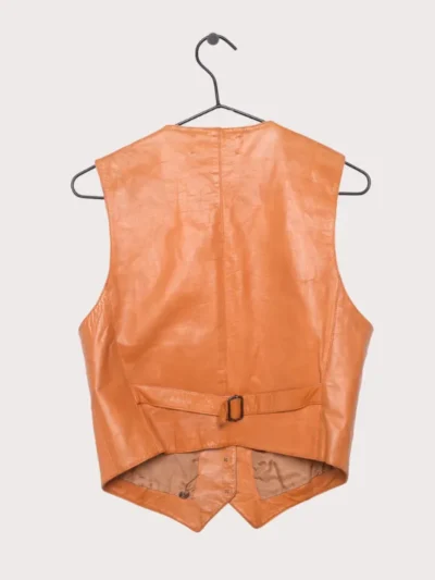 Caramel Leather Vest
