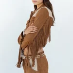 Cropped FRINGE Leather JACKET