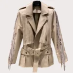 Fringe Leather Jacket