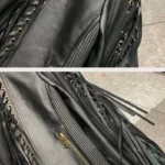 Fringe Moto Leather Jacket