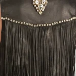 Kobler Leather Women's Yucaipa Fringe & Rhinestone Leather Vest