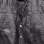 Patchwork Leather Vest