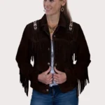 Scully Women's Beaded Snap Closure Jacket