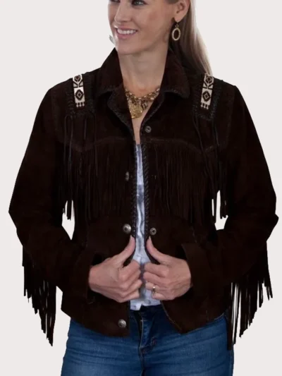 Scully Women's Beaded Snap Closure Jacket