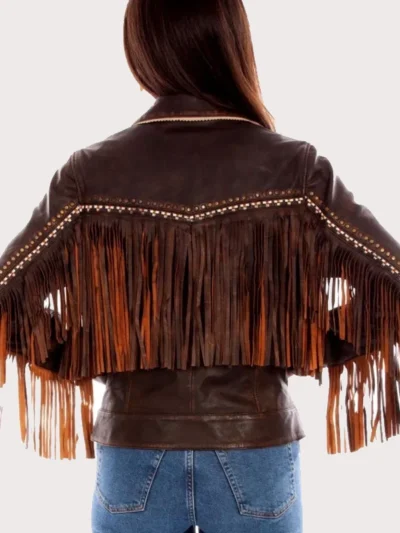 Scully Women's Embroidered Fringe Jacket