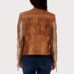 Scully Women's Fringe Studded Western Jacket
