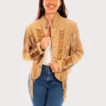 Scully Women's Fringe Whipstitch Jacket