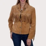 Scully Women's Suede Fringe Leather Jacket