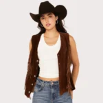 Scully Women's Suede Vest