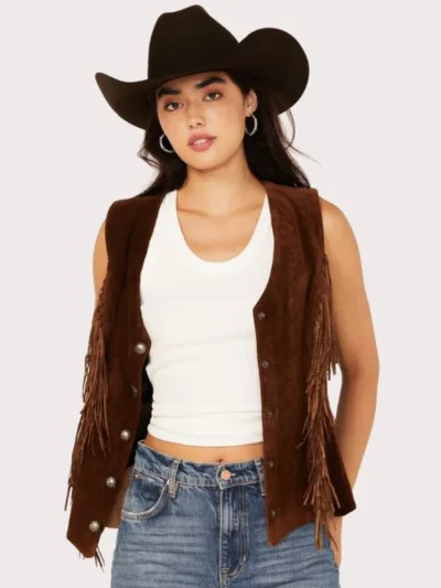 Scully Women's Suede Vest