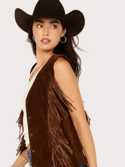 Scully Women's Suede Vest