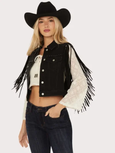 Women's Idyllwind Studded Fringe Vest